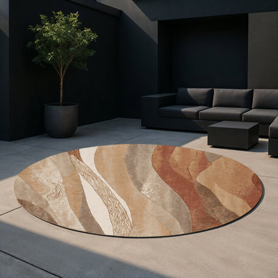 Tapis intérieur et extérieur Horizon Bloom