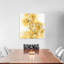 Yellow Roses Anew II, reproduction d'art sur toile tendue-74416085-74416083-74416084