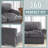 Velvet Stretch 4 Piece T Cushion Sofa Slipcovers for 3 Couch Covers with 3 Individual T Cushion Covers Machine Washable-612542333-613199366
