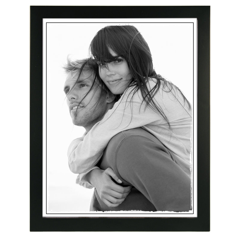 Cadre photo simple Ben Mat, Noir, 11 po x 14 po