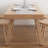 Burlywood Rectangular Solid Wood Dining Table-1897195506