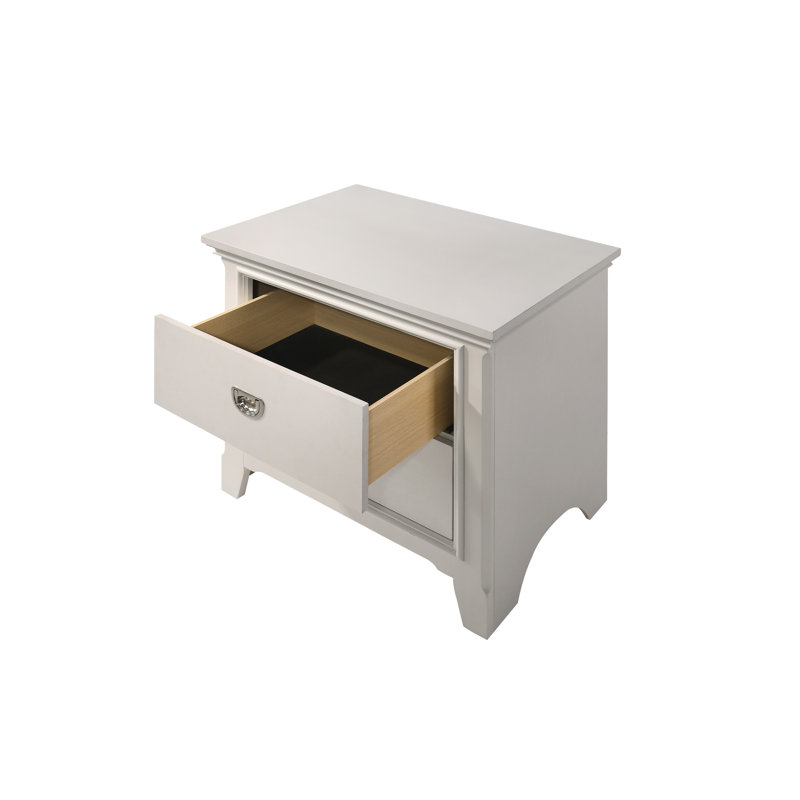 Table de chevet 2 tiroirs Gleda
