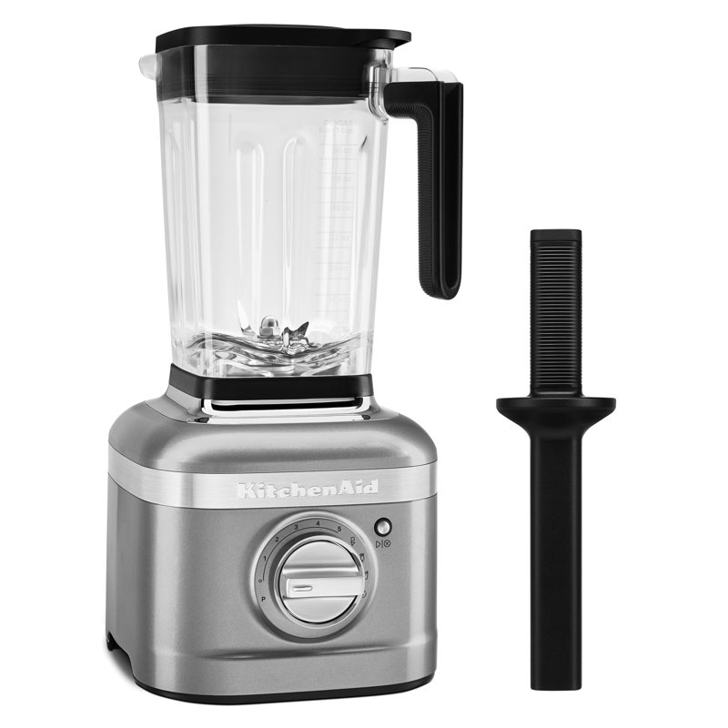 K400 Variable Speed Blender with Tamper, Contour Silver, Contour Silver