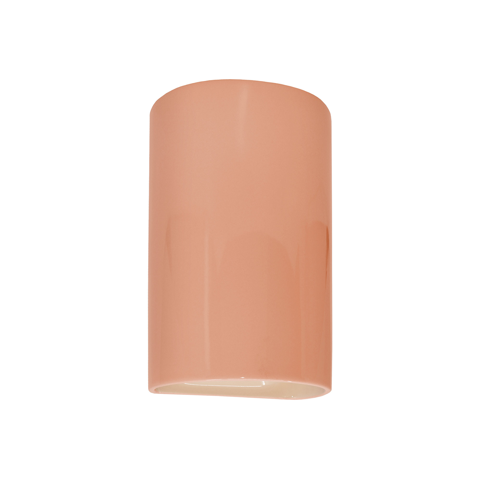 Pacursa Ceramic Dimmable Flush Mounted Sconce, Carrara Marble, Incandescent (Not included), 9.5" H x 5.75" W x 4.5" D