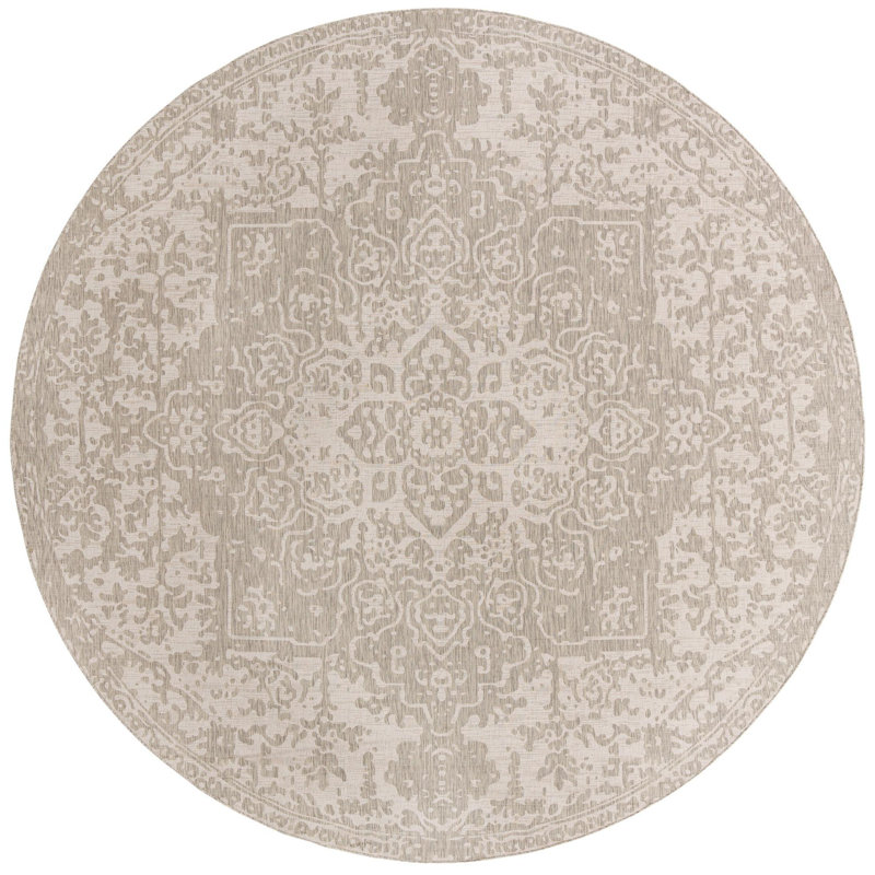 Jill Zarin Dubai Indoor/Outdoor Rug, Round 13'1"