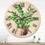 Horloge murale Zamioculcas-63902730