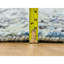 8'x10' Grey Pure Silk with Wool Hand Knotted Broken Kishoon Design Rug 4EB03DEFAF9A4743A8BD5431D060CA0E