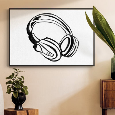" Headphones Sketch "
