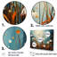 «Mountain Snowdrops Charm In Winter I», ensemble d'art mural sur toile-107763240-107763242