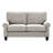 Serta Copenhagen 61" Round Arm Fabric Loveseat with Storage-1222613322