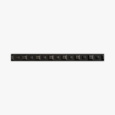 Wrought Iron Natural Blocks 1x12 Decorative Border