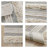Grey Woven Stripe Bath Mat - 22x58"