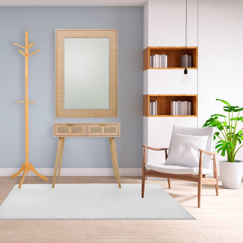 Sissinnguaq Wood Flat Wall Mirror