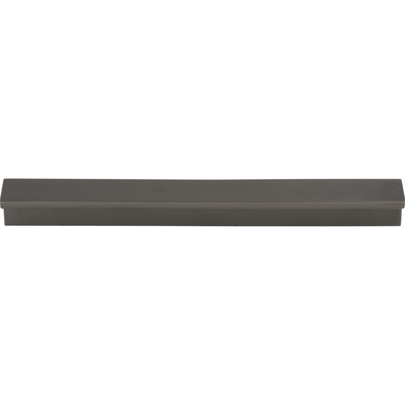 Minetta 7 9/16" Center to Center Finger pull, Polished Chrome, 6 5/16" Center to Center