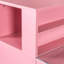Table d'artisanat rose