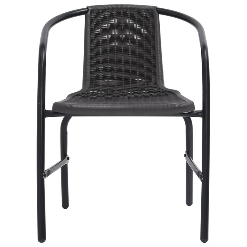 Fauteuil empilable en teck Gryselda, 6