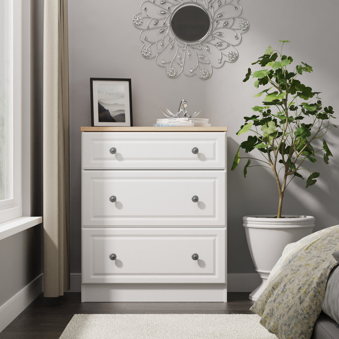 74cm W 3 - Drawer Chest of Drawers
