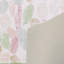 Tapis en polyester rose / ivoire / vert Merri-517622225