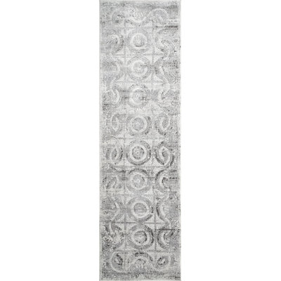 Altura Viscose Geometric Indoor Rug