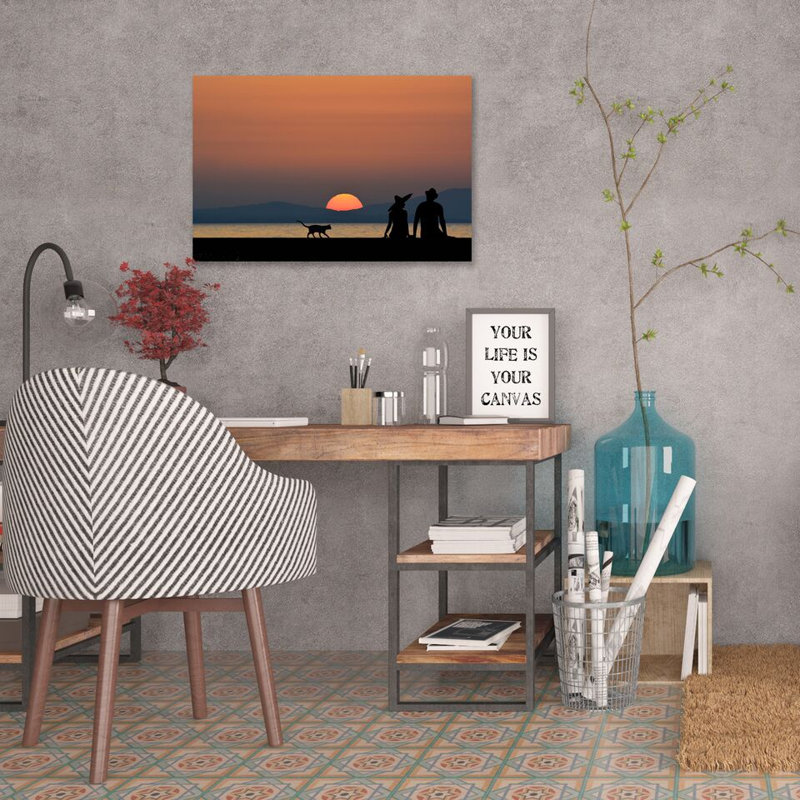 In That Moment, We Were Infinite by Dominic Liam - Wrapped Canvas Print, 51 cm H x 76 cm W x 4 cm D