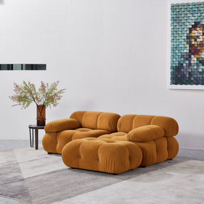 Upholstered L-Shaped Sectional Reversible