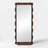 Medieval-Style Rectangular Wave-Shaped Frame Full-Length Mirror-118735309-118735310