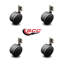 Ensemble de roulettes 4 pouces-101268144