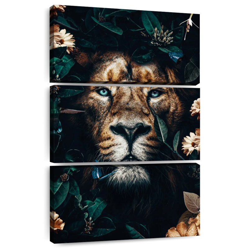 Lion I, H 32" x l 20"