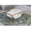 Mattheau Trestle Coffee Table with Storage