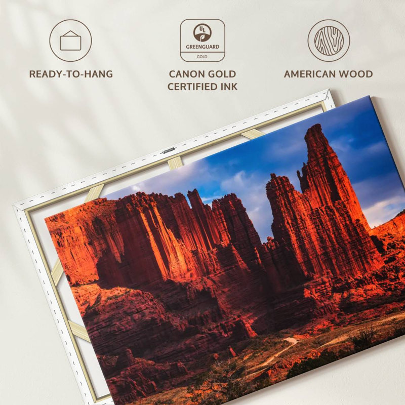 Alvord Great Fisher Towers, H 20 po x l 30 po