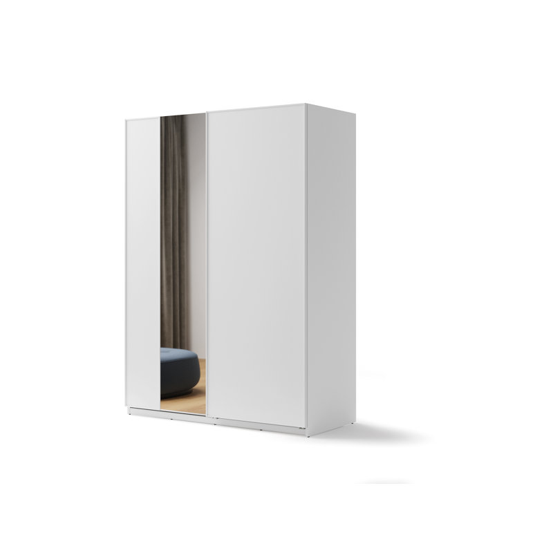 Swanhild Laminate Wardrobe, 235cm H x 170cm W x 71cm D