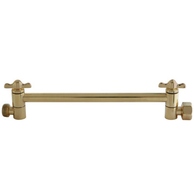 Kingston Brass Plumbing Parts 10-Inch Adjustable High-Low Shower Arm