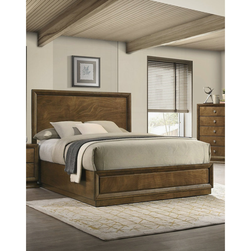 Modern Platform Bed Bedroom Furniture, Queen