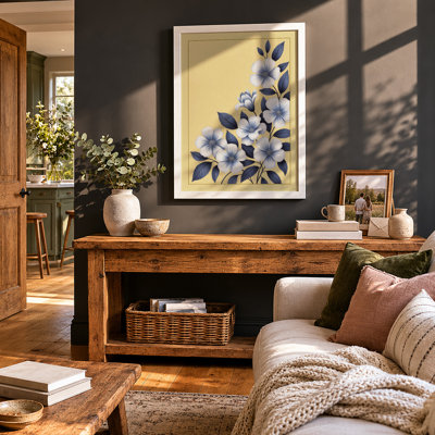 Ascending Bloom Botanical - Framed Print