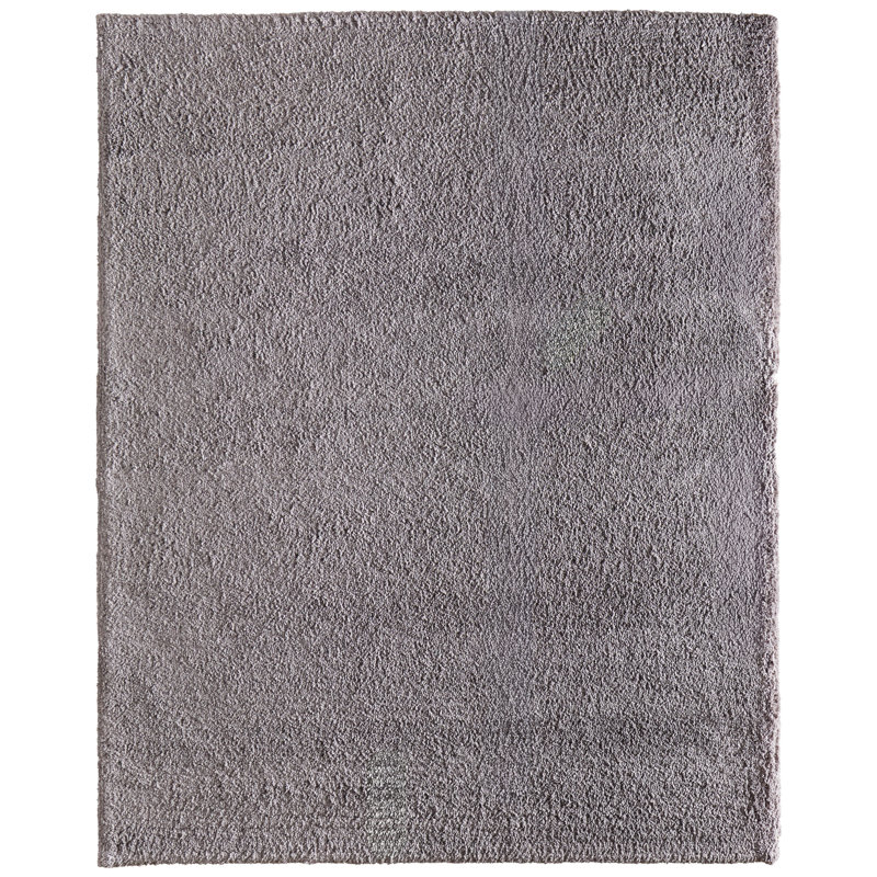 Tapis moderne uni Tula, Gris, Rectangle 10 pi x 14 pi