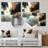 Modern Abstract Wall Decor on Metal-248938087