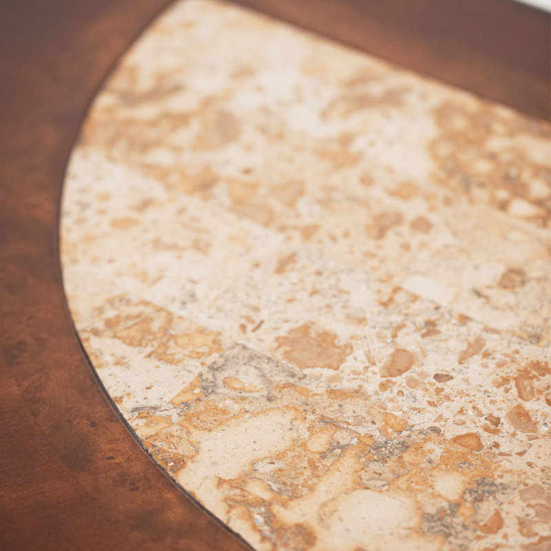 Table de chevet 1 tiroir Cortina Honey Walnut