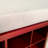 John Louis Home Solid Wood Entry Bench with Shoe Dividers and 1-Bin-49680875