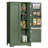43'' Accent Cabinet With 6 Door Shelves, Pantry Cabinet With 4 Doors, Kitchen Storage Cabinet For Living Room, Dining Room, Green-1377303382