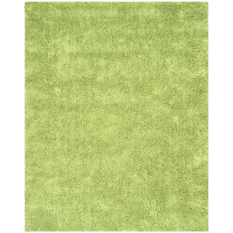 Tapis de couleur unie touffeté à la main Assar, Rectangle 4 pi x 6 pi