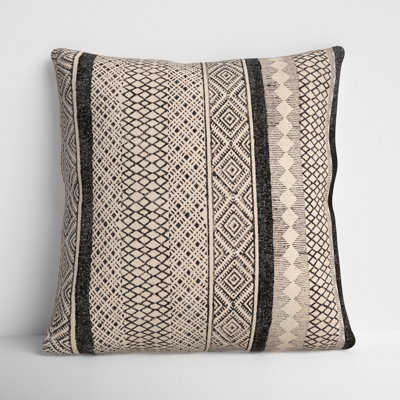 Zetta Geometric Cotton Throw Pillow