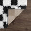 Tapis noir / blanc Atiray-93645444