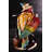 Small Parrot Butler Statue