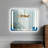 Elvan Glass Flat Wall Mirror