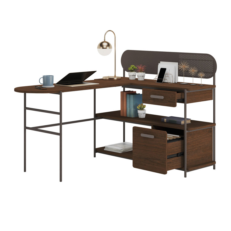 Bureau en forme de L