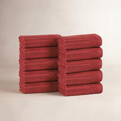 Juras Ribbed Cotton Washcloth Set
