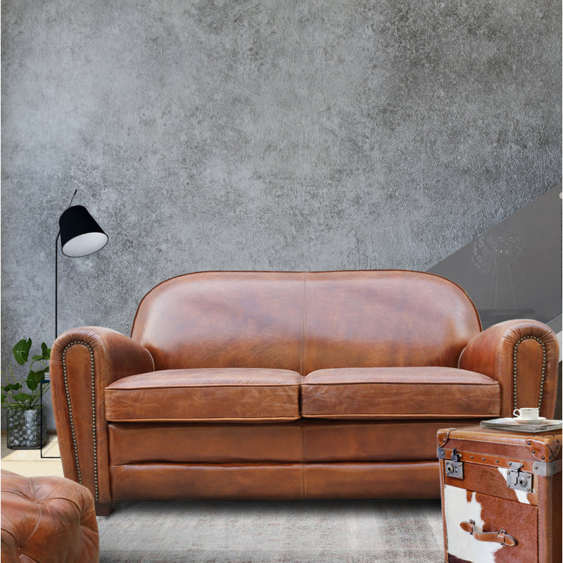Causeuse en cuir Paris