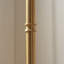 Burley Rechargeable Floor Lamp Base finished in Br Aged Brass
