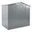 Garden Shed with Rack 205x130x183 cm Iron-1598157138