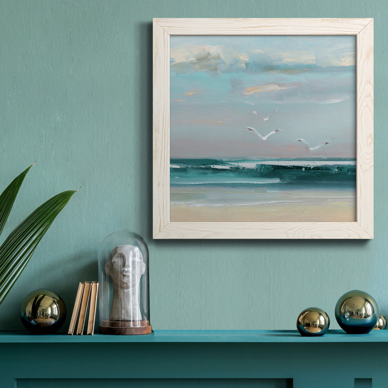 «Life Happens», art textuel sur toile, H 34,5 po x l 34,5 po x P 1 po, Cadre blanc